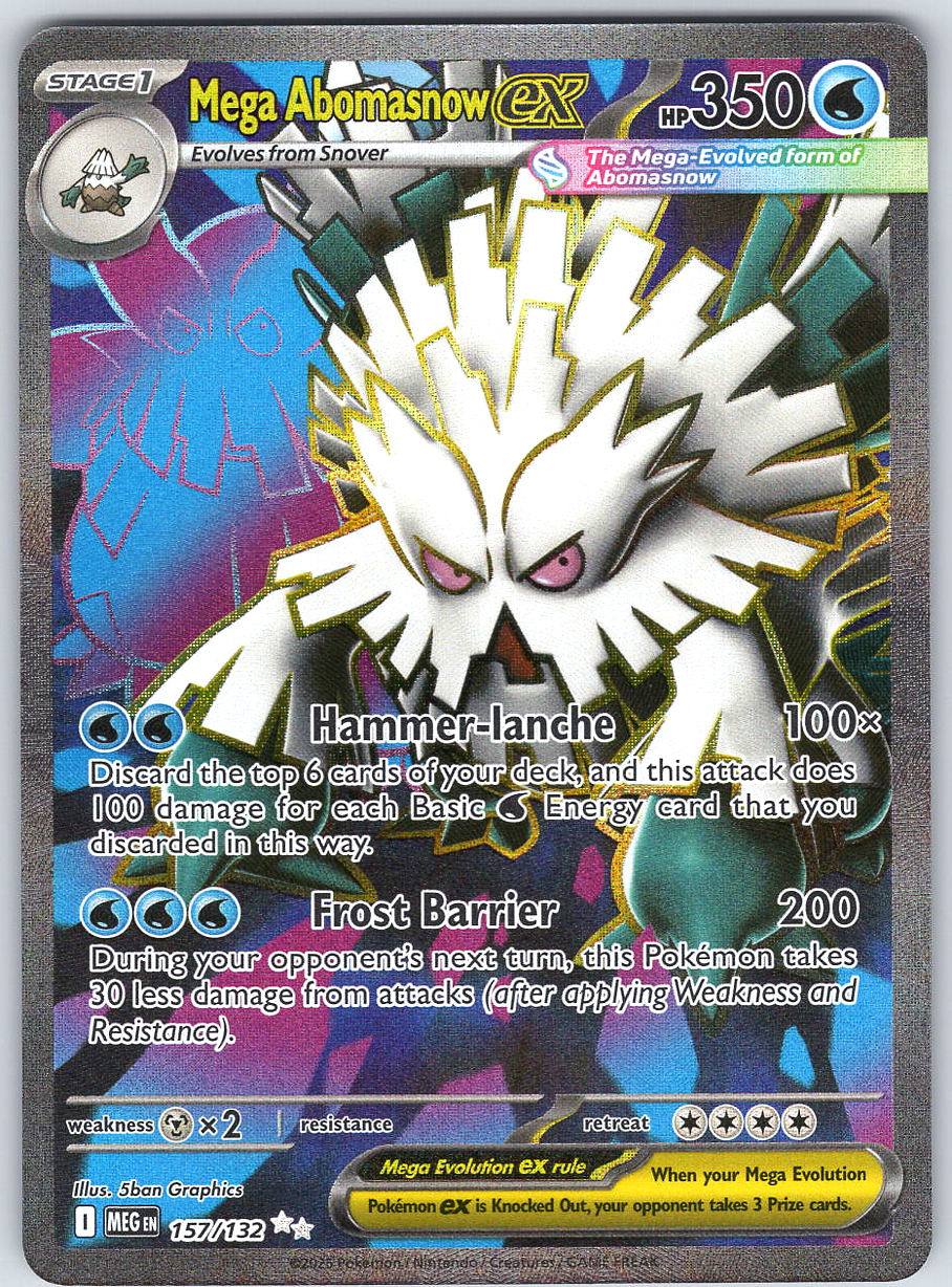 Mega Abomasnow ex #157/132