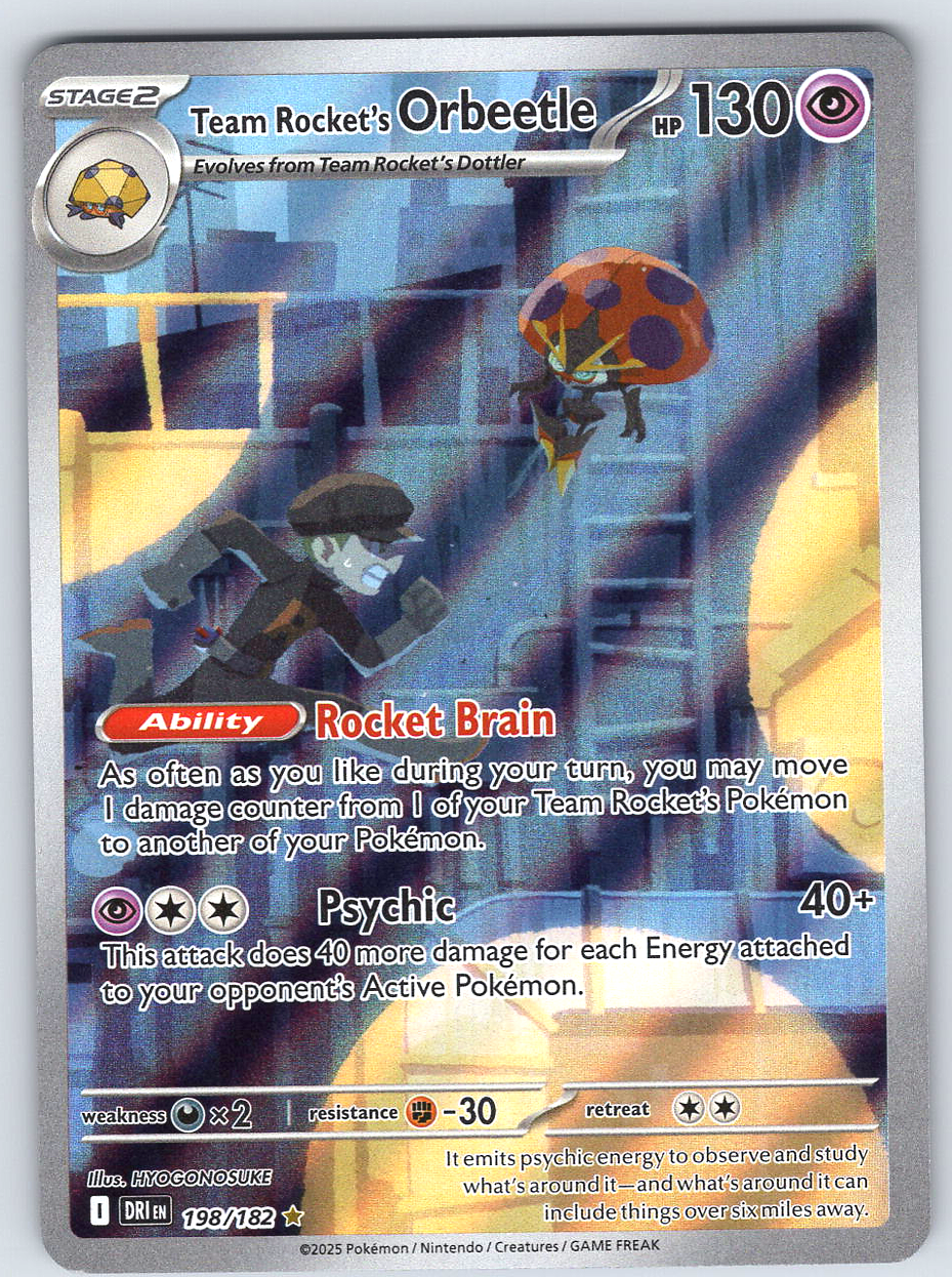Team Rocket's Orbeetle #198/182