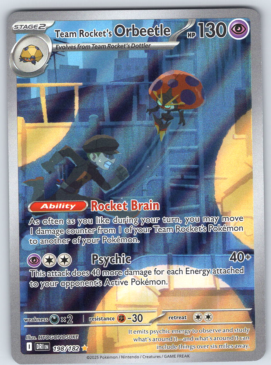 Team Rocket's Orbeetle #198/182