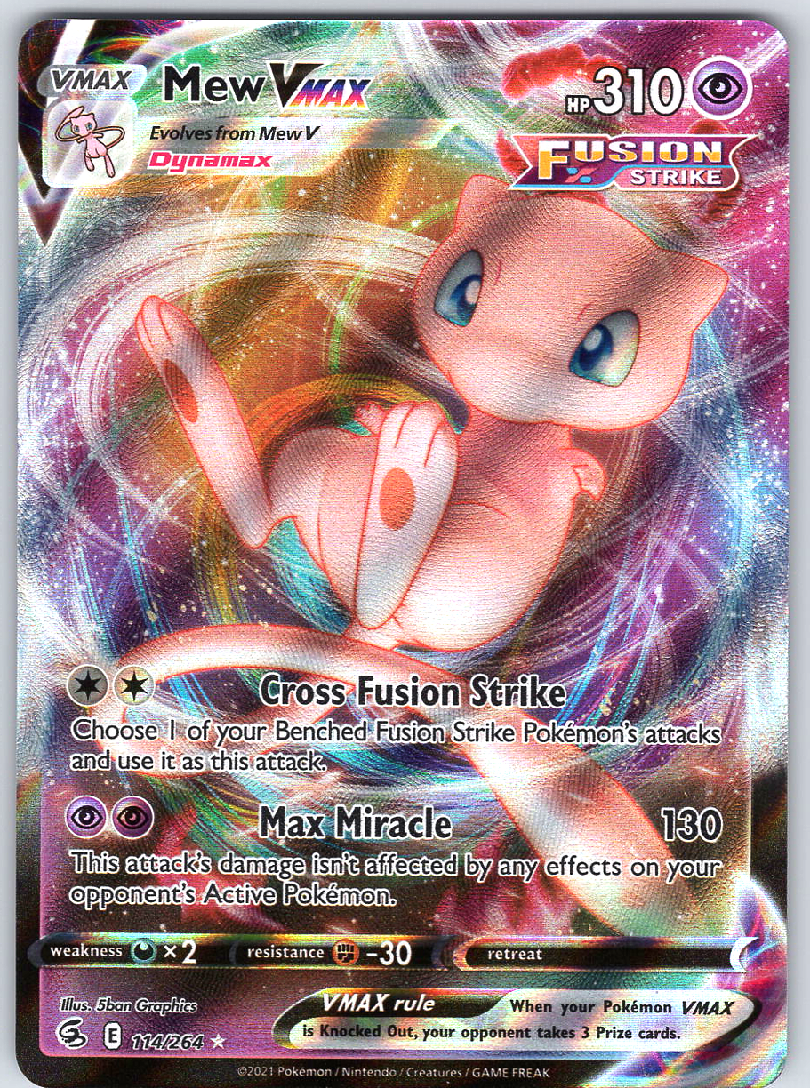 Mew VMAX #114/264