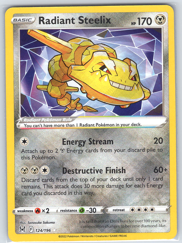 Radiant Steelix #124/196