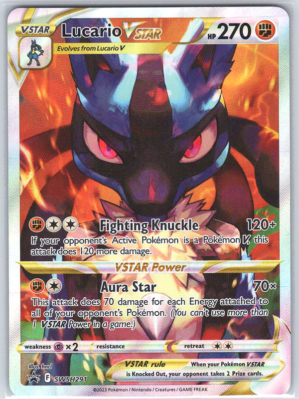 Lucario VSTAR #SWSH291