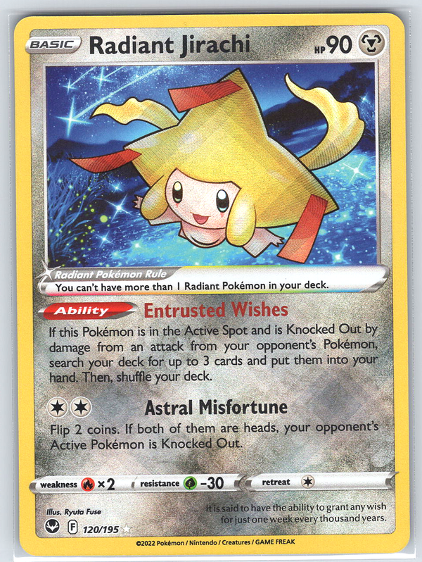 Radiant Jirachi #120/195