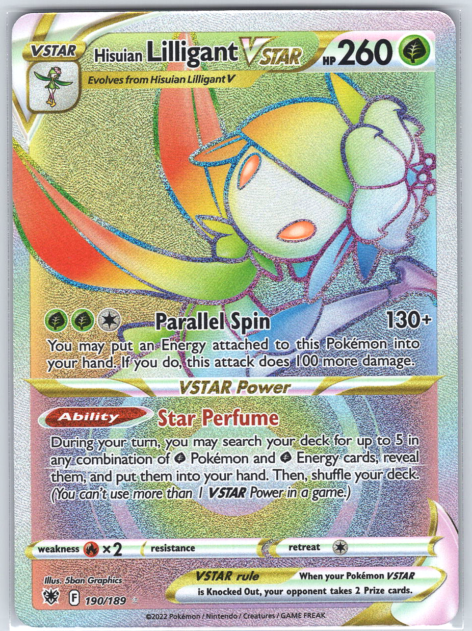 Hisuian Liligant VSTAR #190/189
