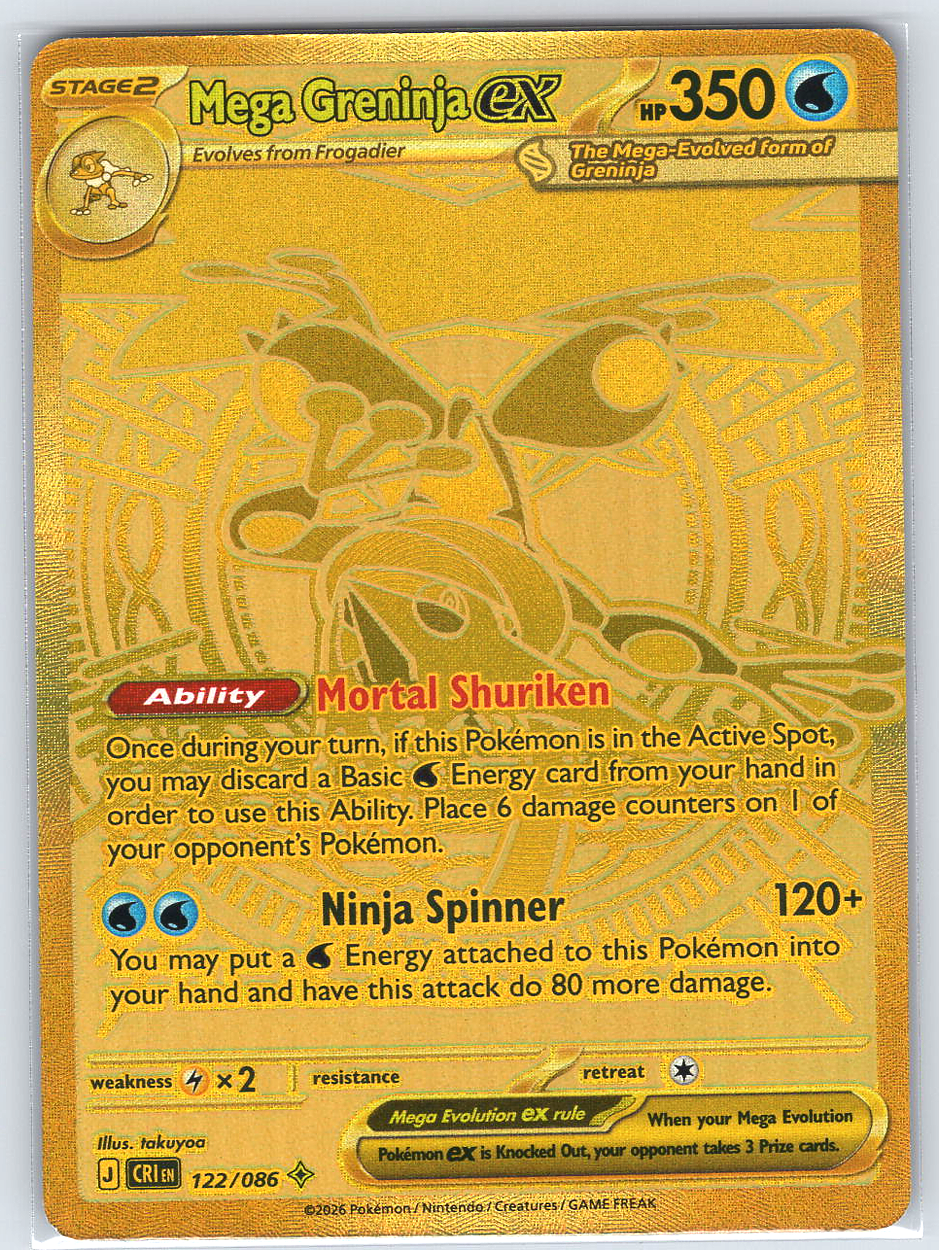 Mega Greninja ex #122/086
