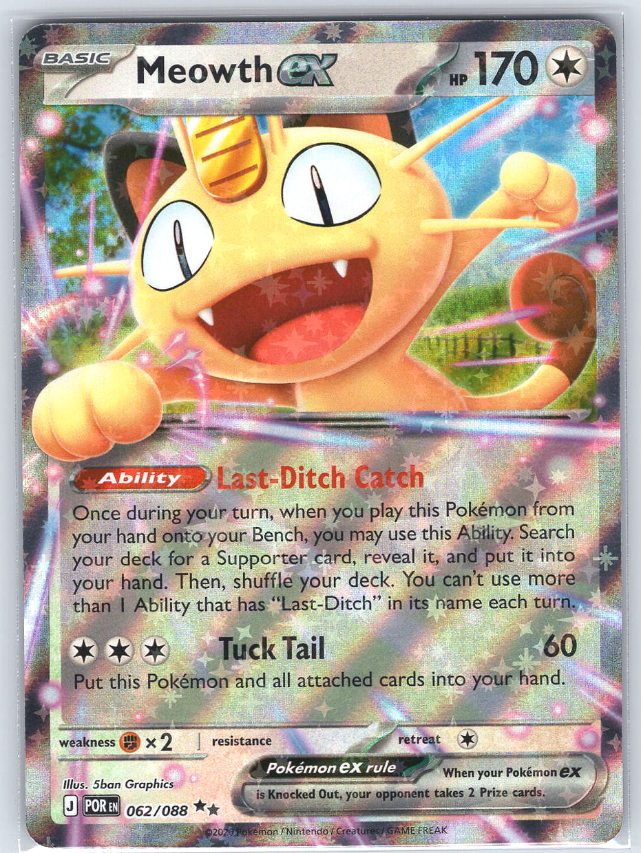 Meowth ex #062/088