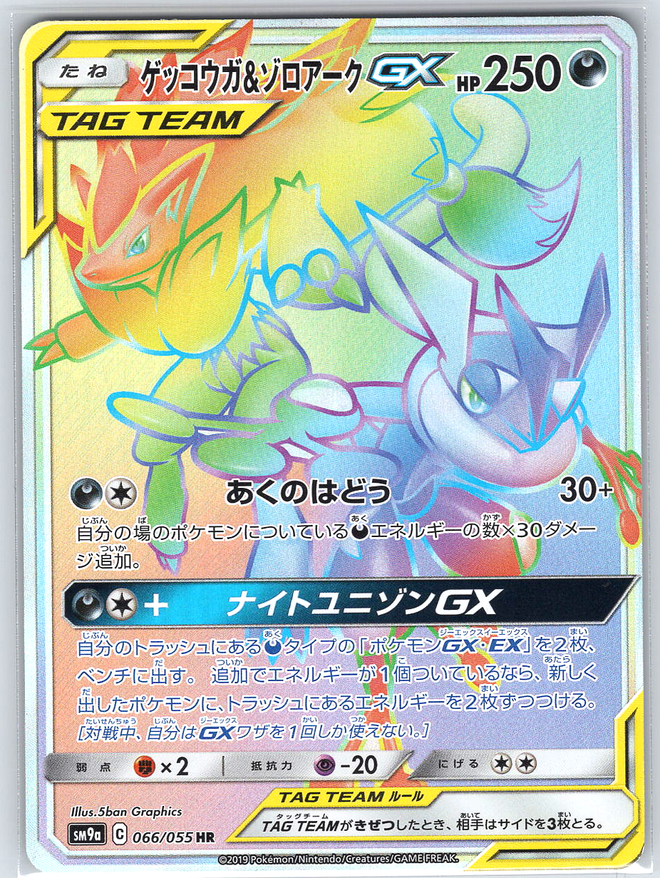 Greninja & Zoroark GX #066/055