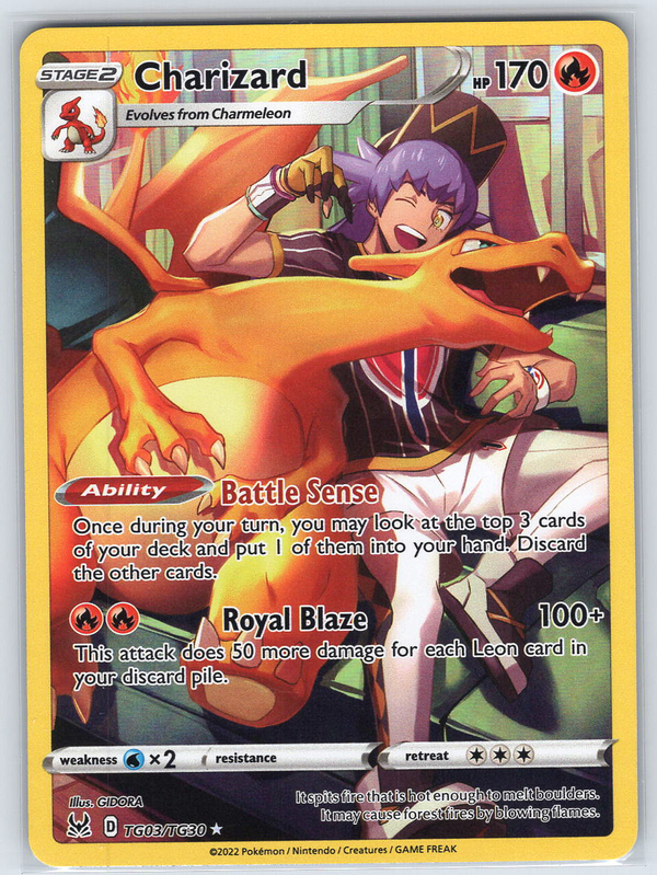 Charizard #TG03/TG30