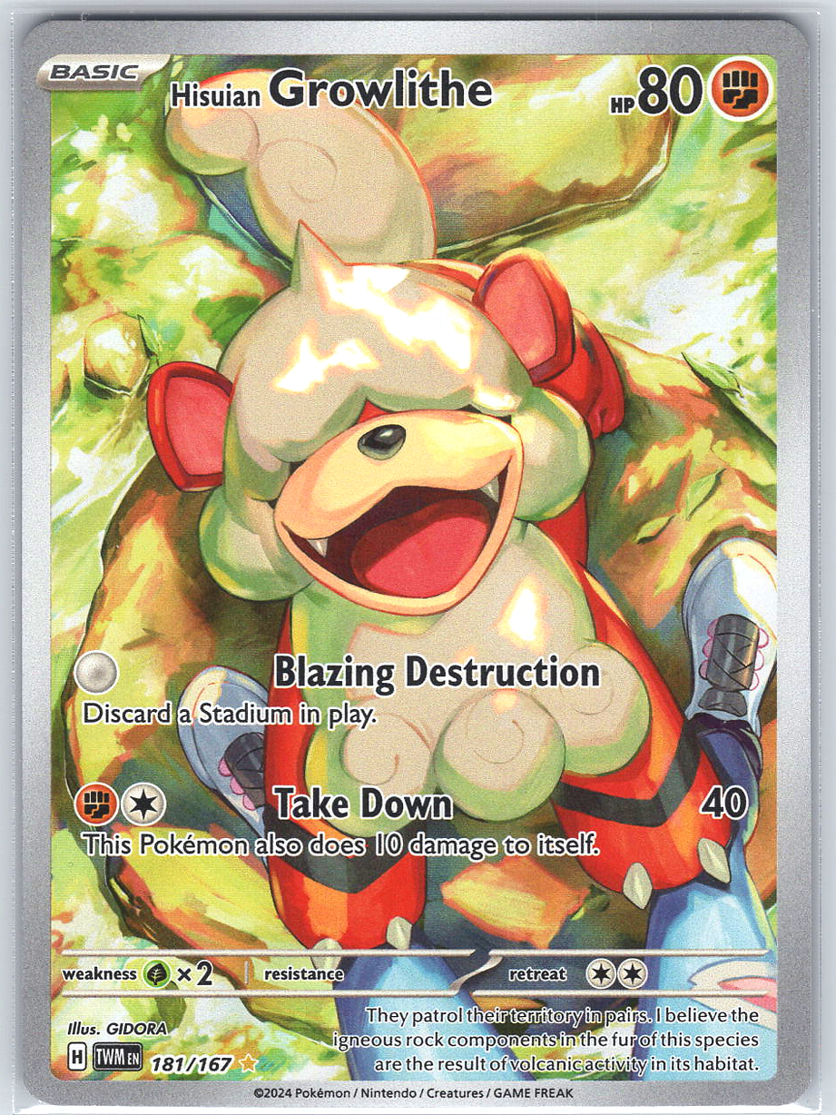 Hisuian Growlithe #181/167