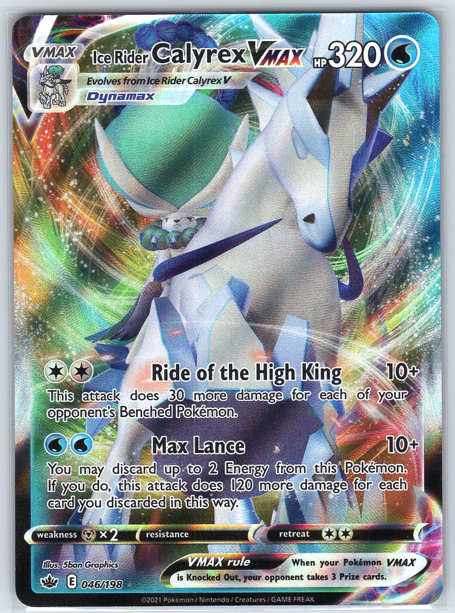 Ice Rider Calyrex VMAX #046/198