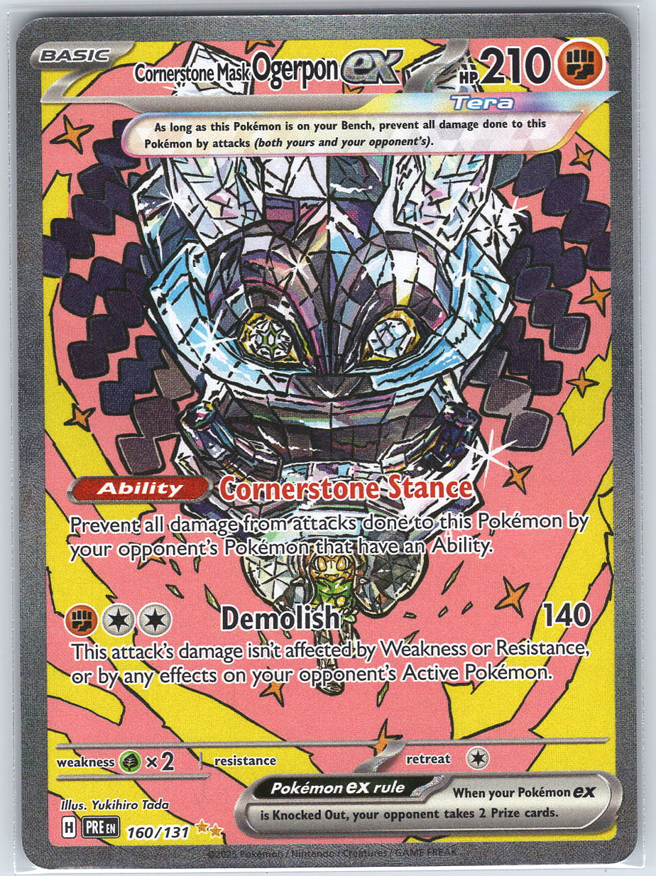 Cornerstone Mask Ogerpon ex #160/131