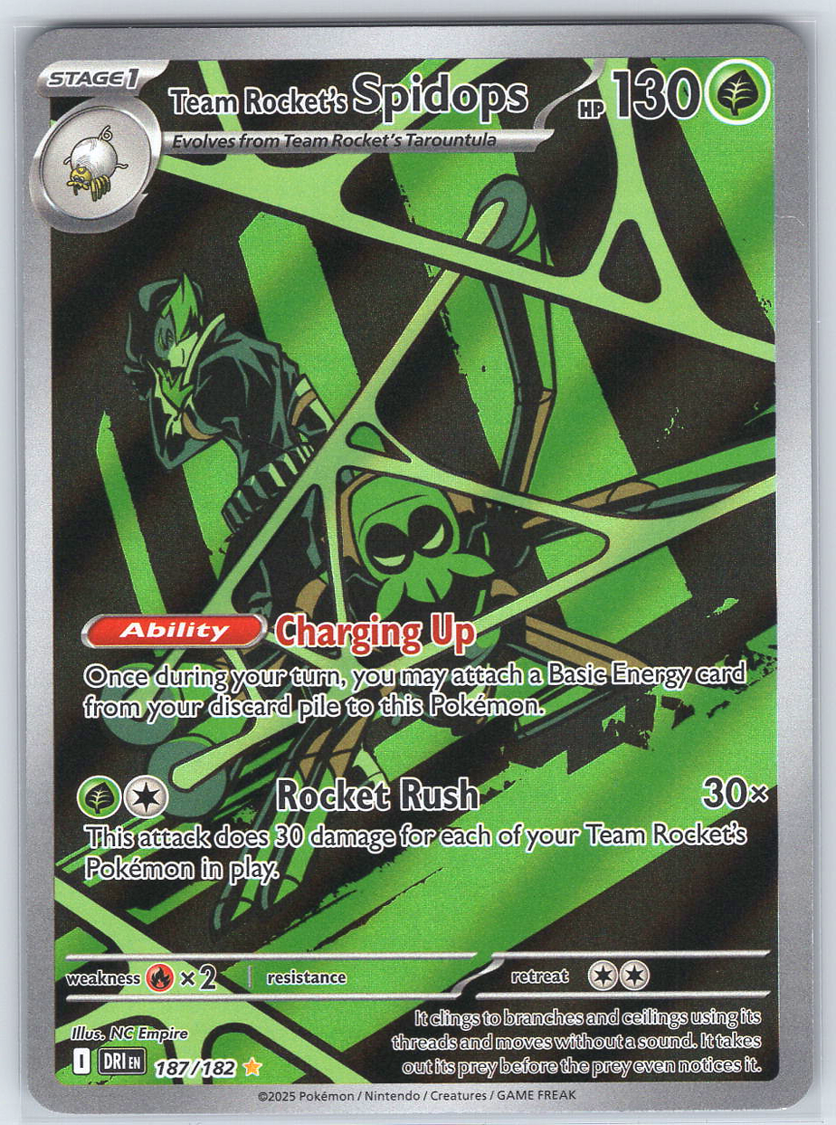 Team Rocket's Spidops #187/182
