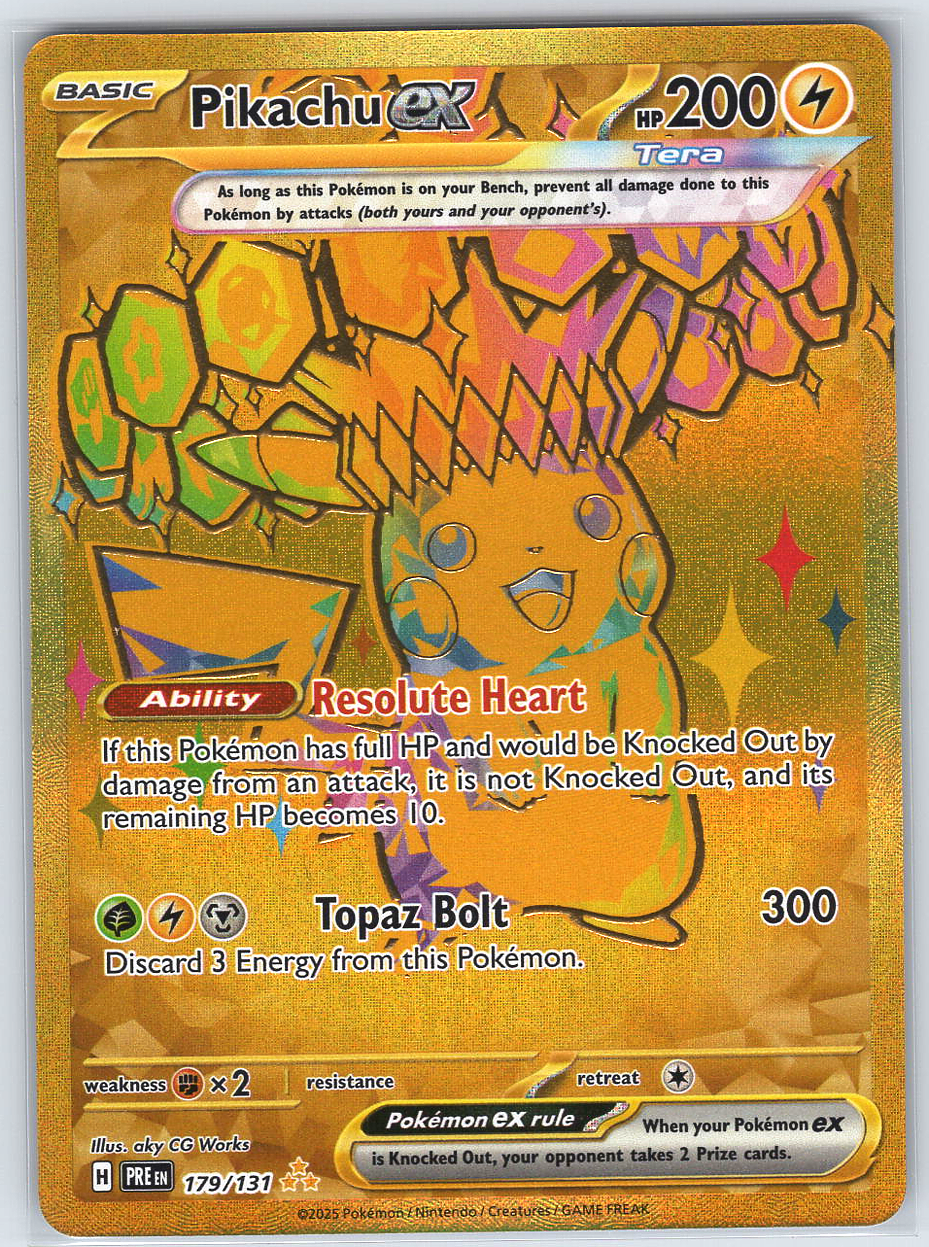Pikachu ex #179/131