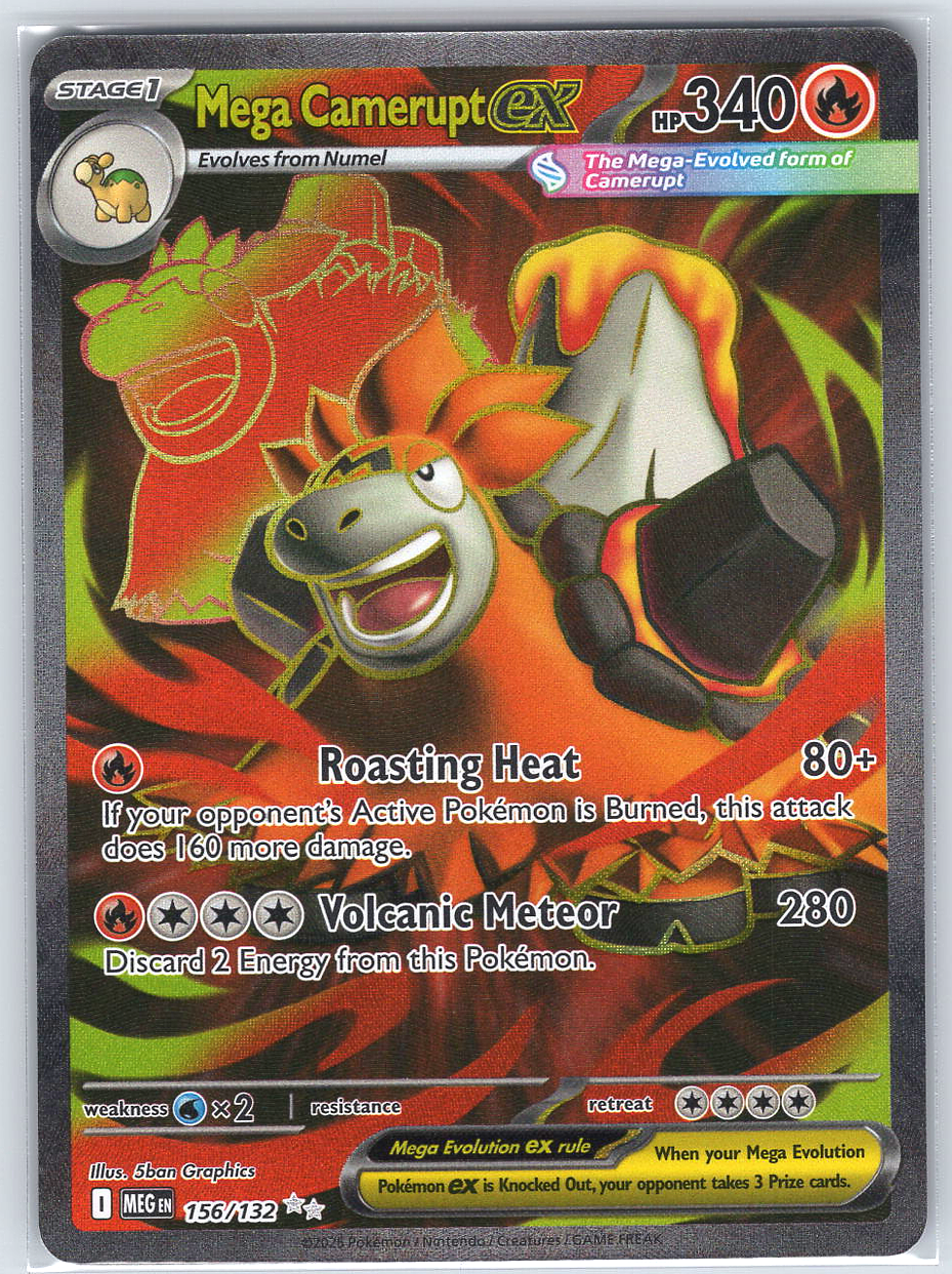 Mega Camerupt ex #156/132
