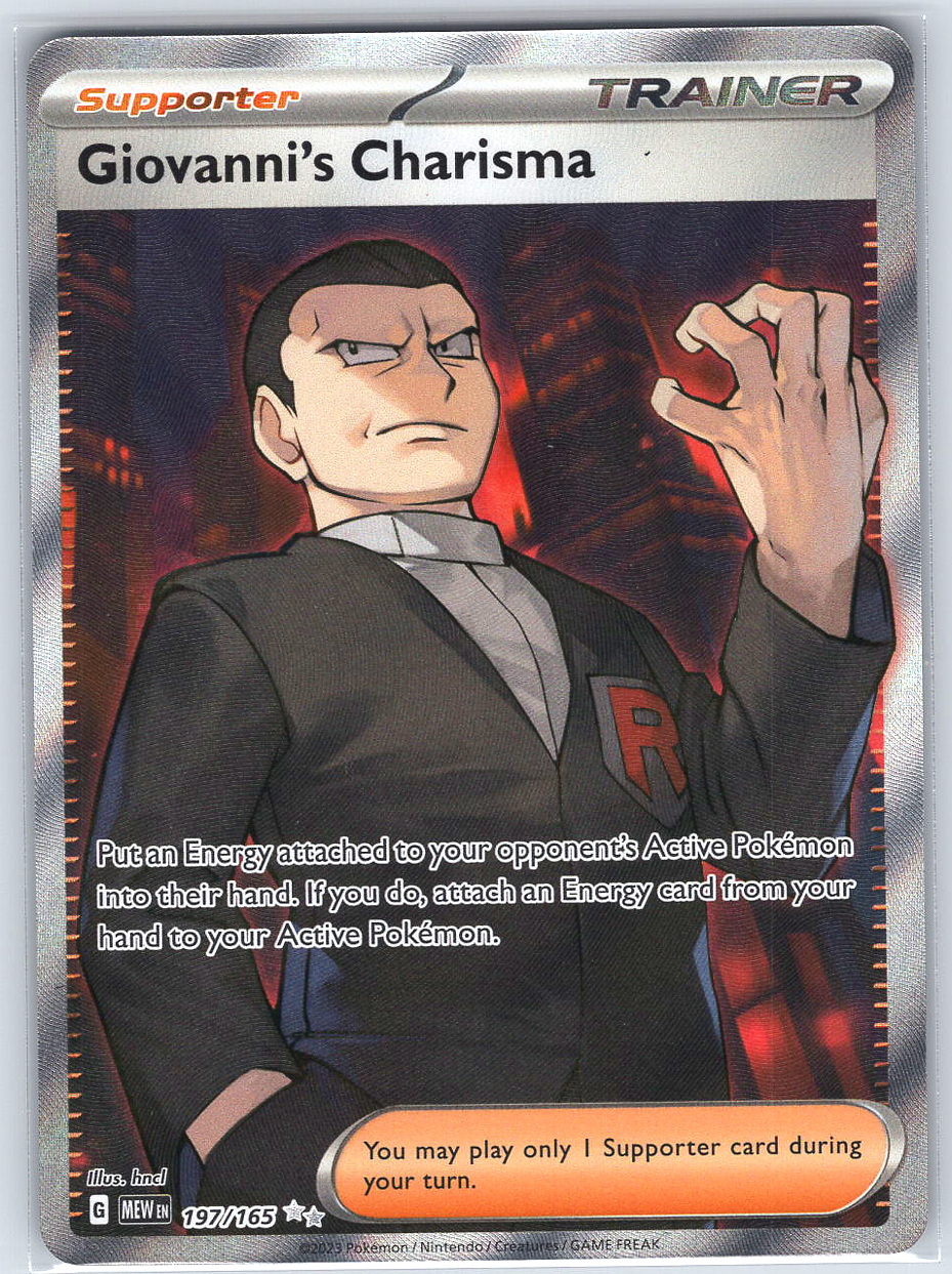 Giovanni's Charisma #197/165