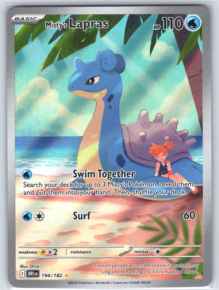 Misty's Lapras #194/182