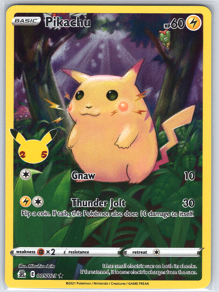 Pikachu #005/025
