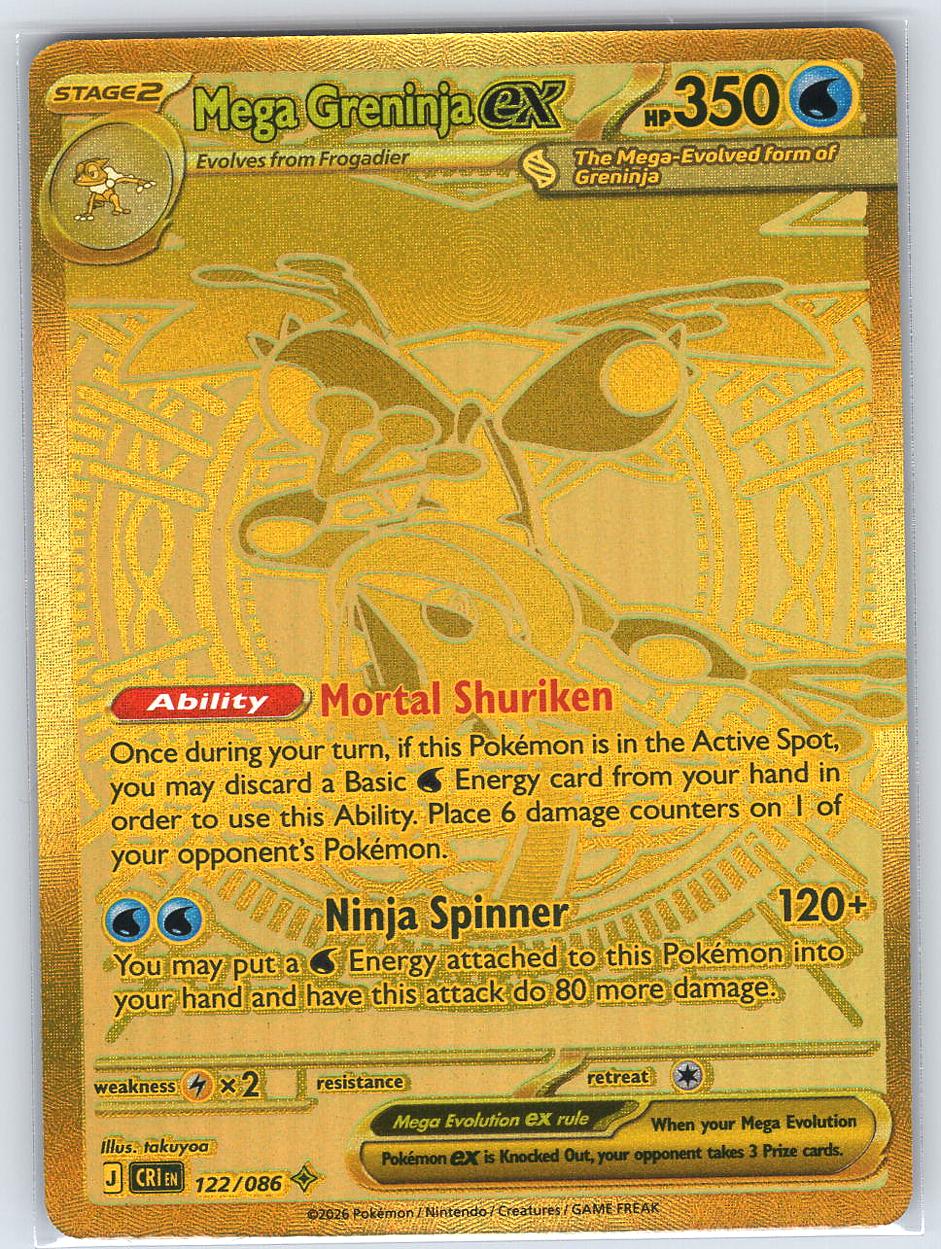 Mega Greninja ex #122/086