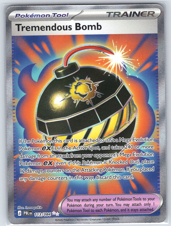 Tremendous Bomb #113/084