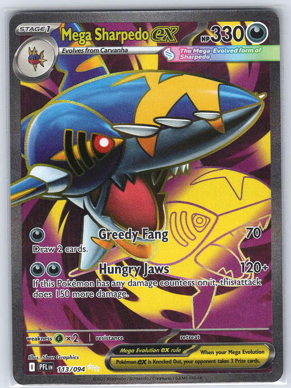Mega Sharpedo ex #113/094