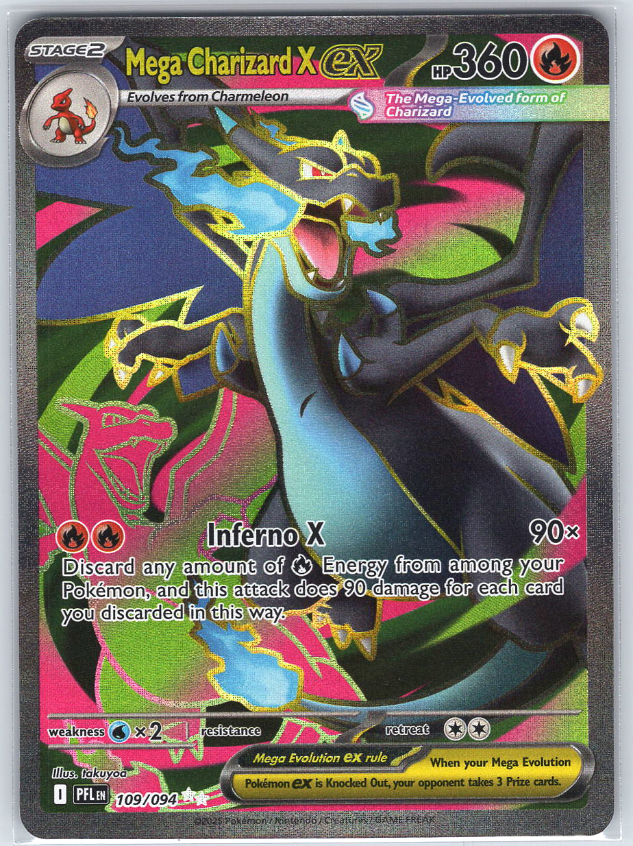 Mega Charizard X ex #109/094