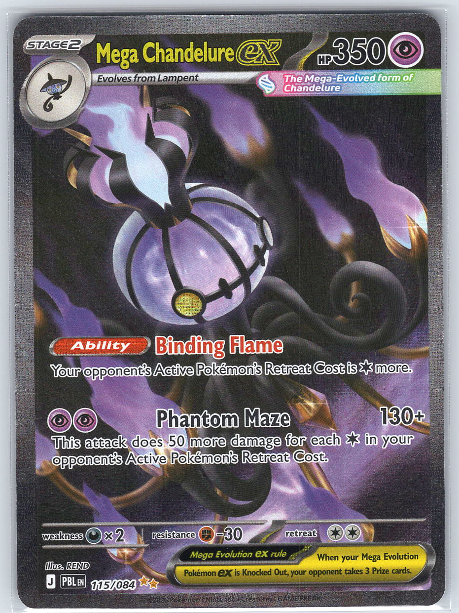Mega Chandelure ex #115/084