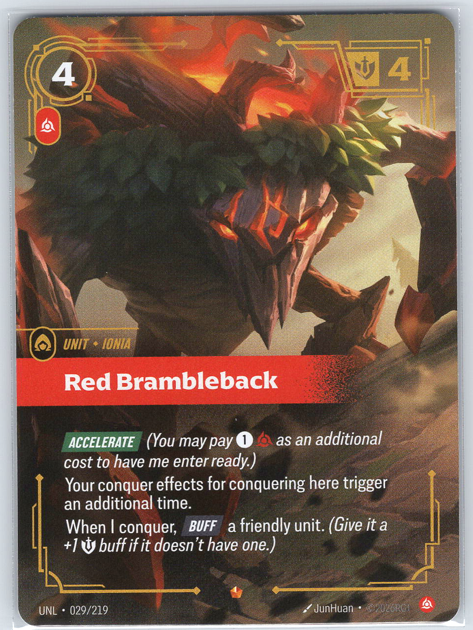 Red Brambleback #029/219