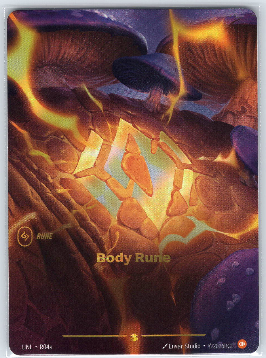 Body Rune (R04a) #R04a