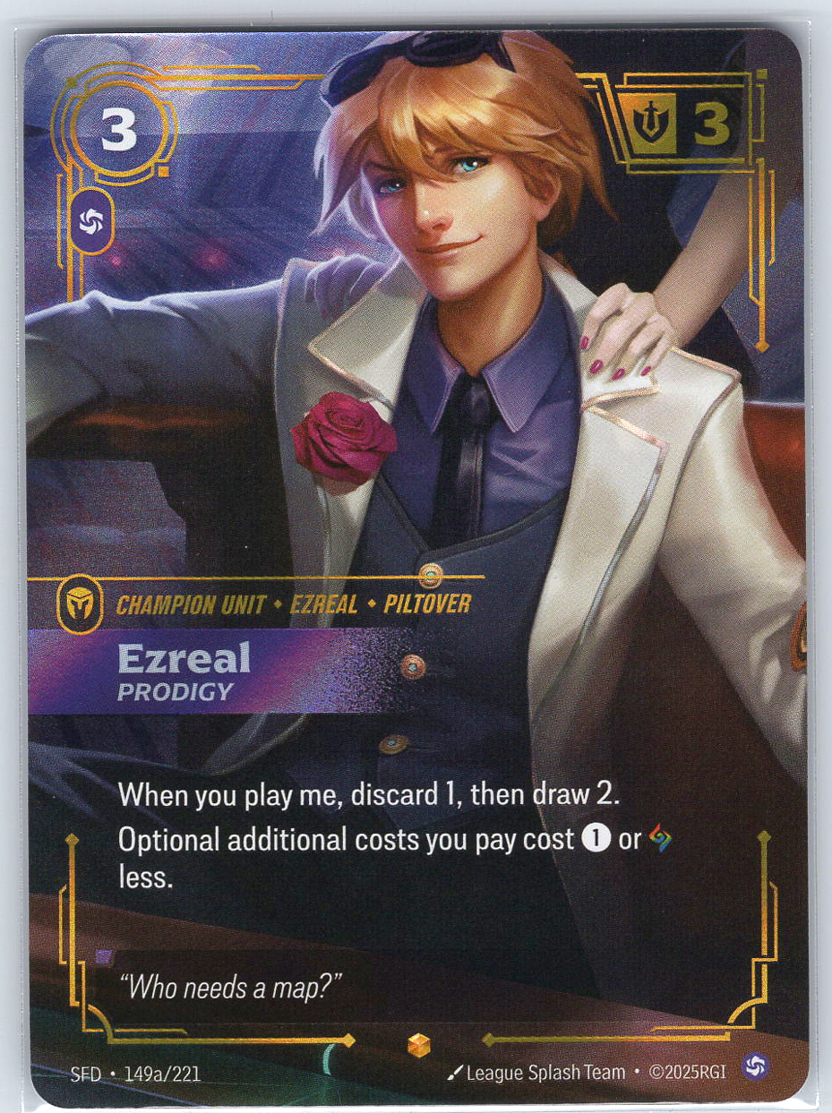 Ezreal - Prodigy (Alternate Art) #149a/221
