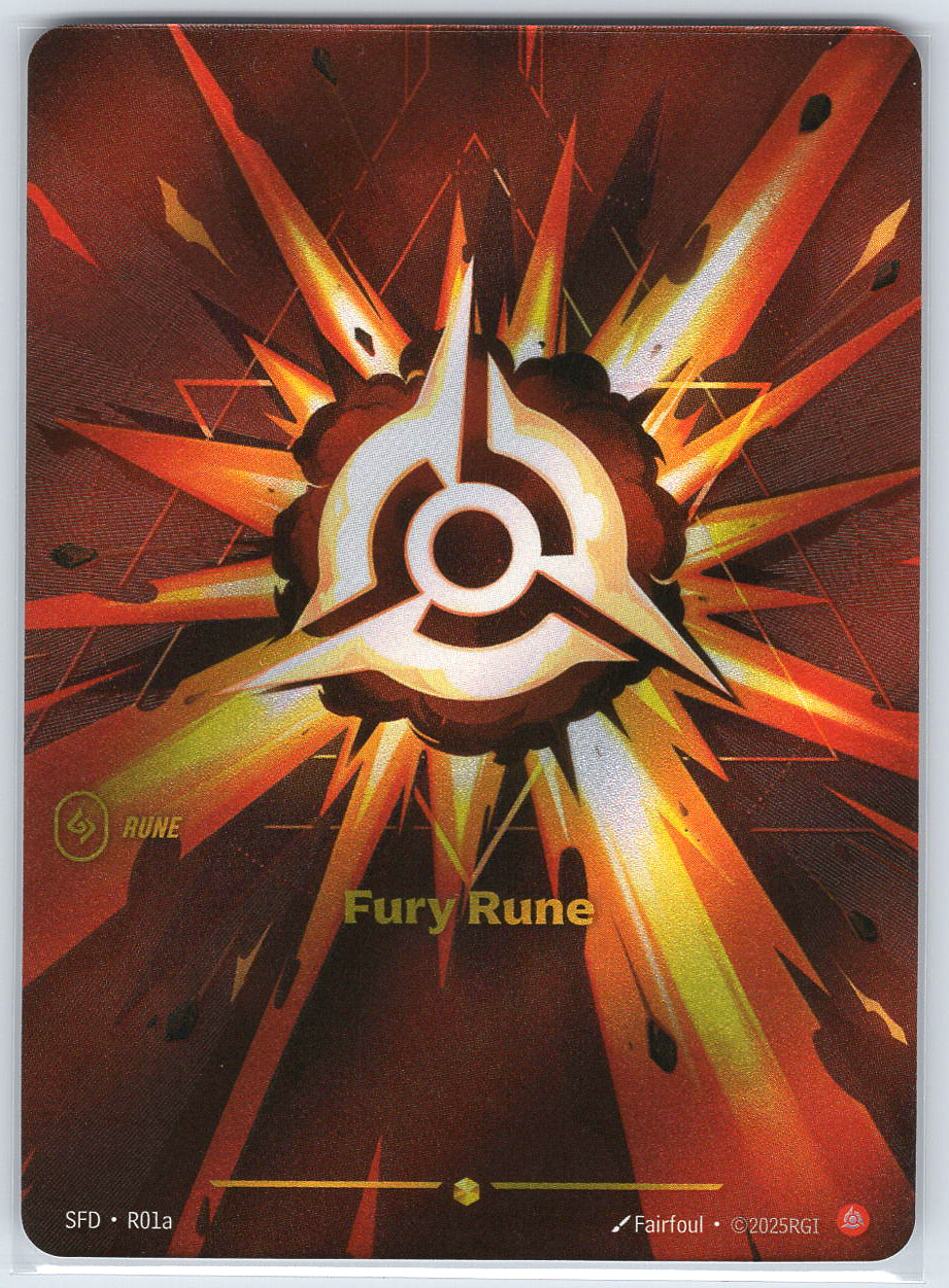 Fury Rune (R01a) #R01a