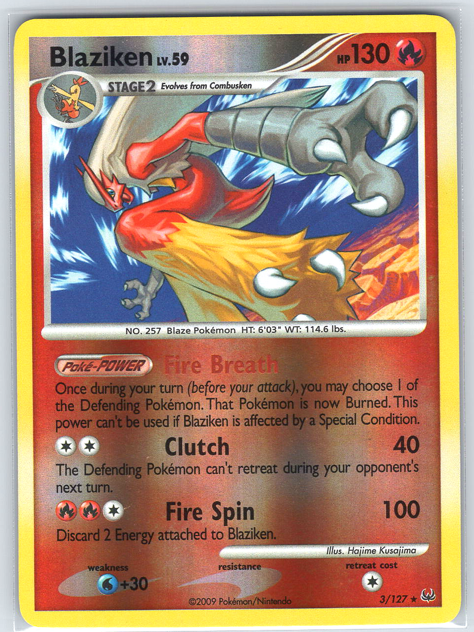 Blaziken LV.59 #3/127