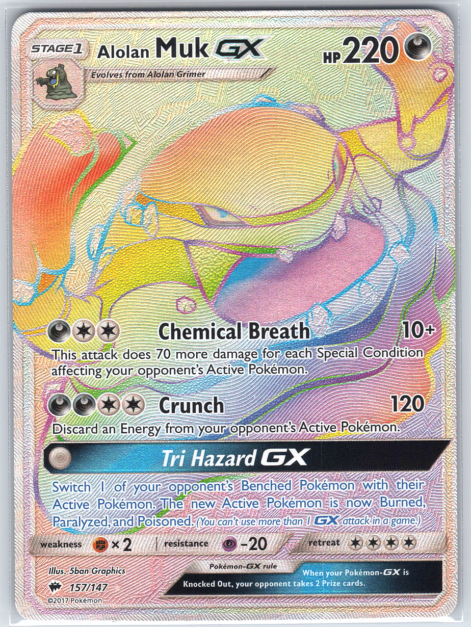Alolan Muk GX (Secret) #157/147