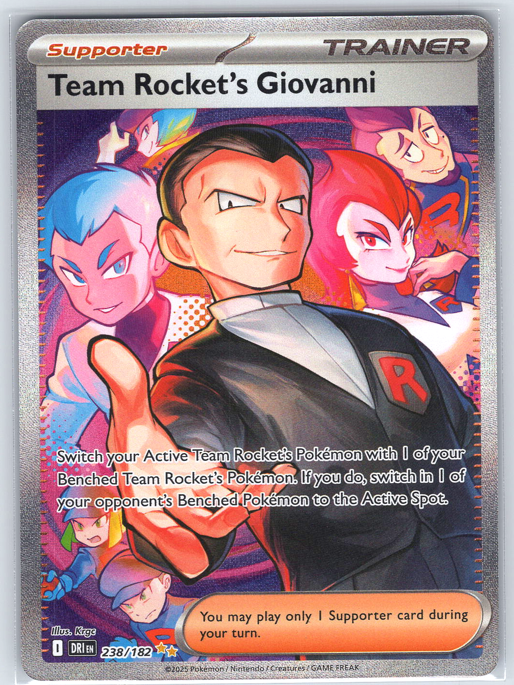 Team Rocket's Giovanni #238/182