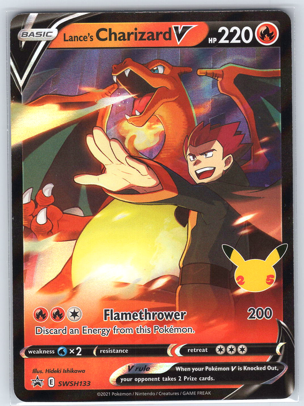 Lance's Charizard V #SWSH133