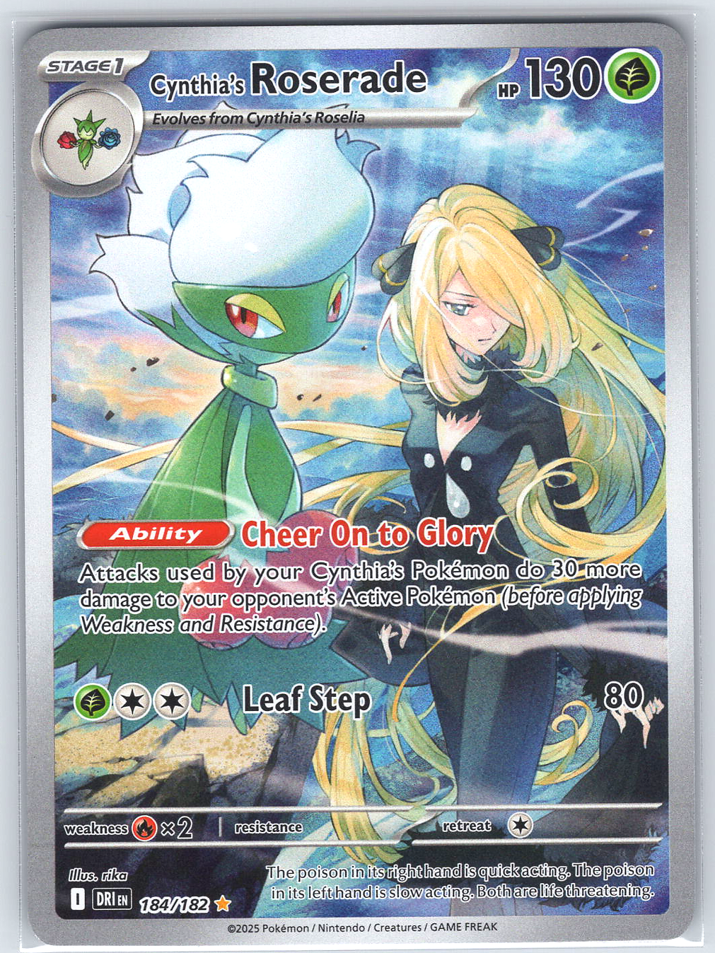 Cynthia's Roserade #184/182
