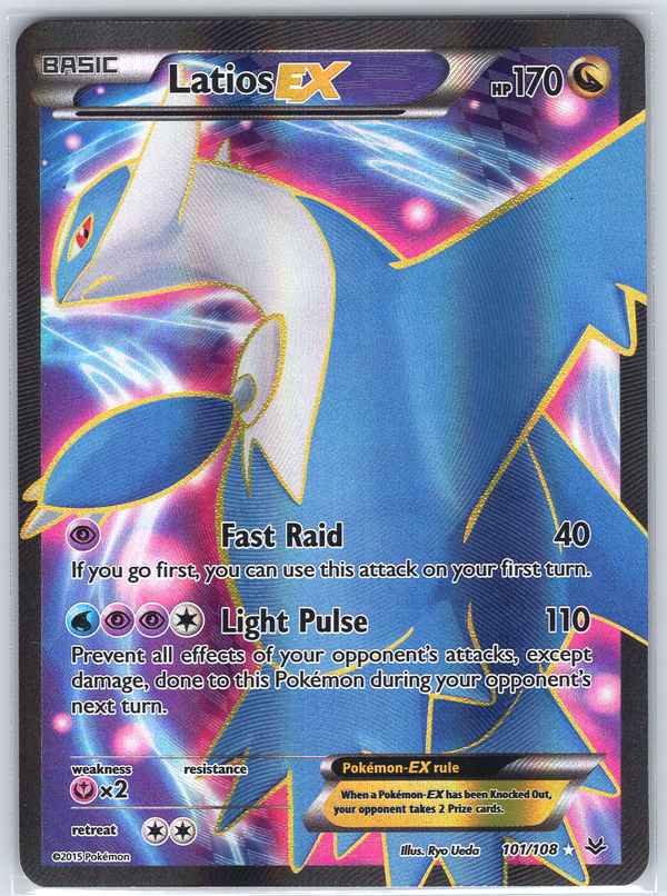Latios EX (101 Full Art) #101/108