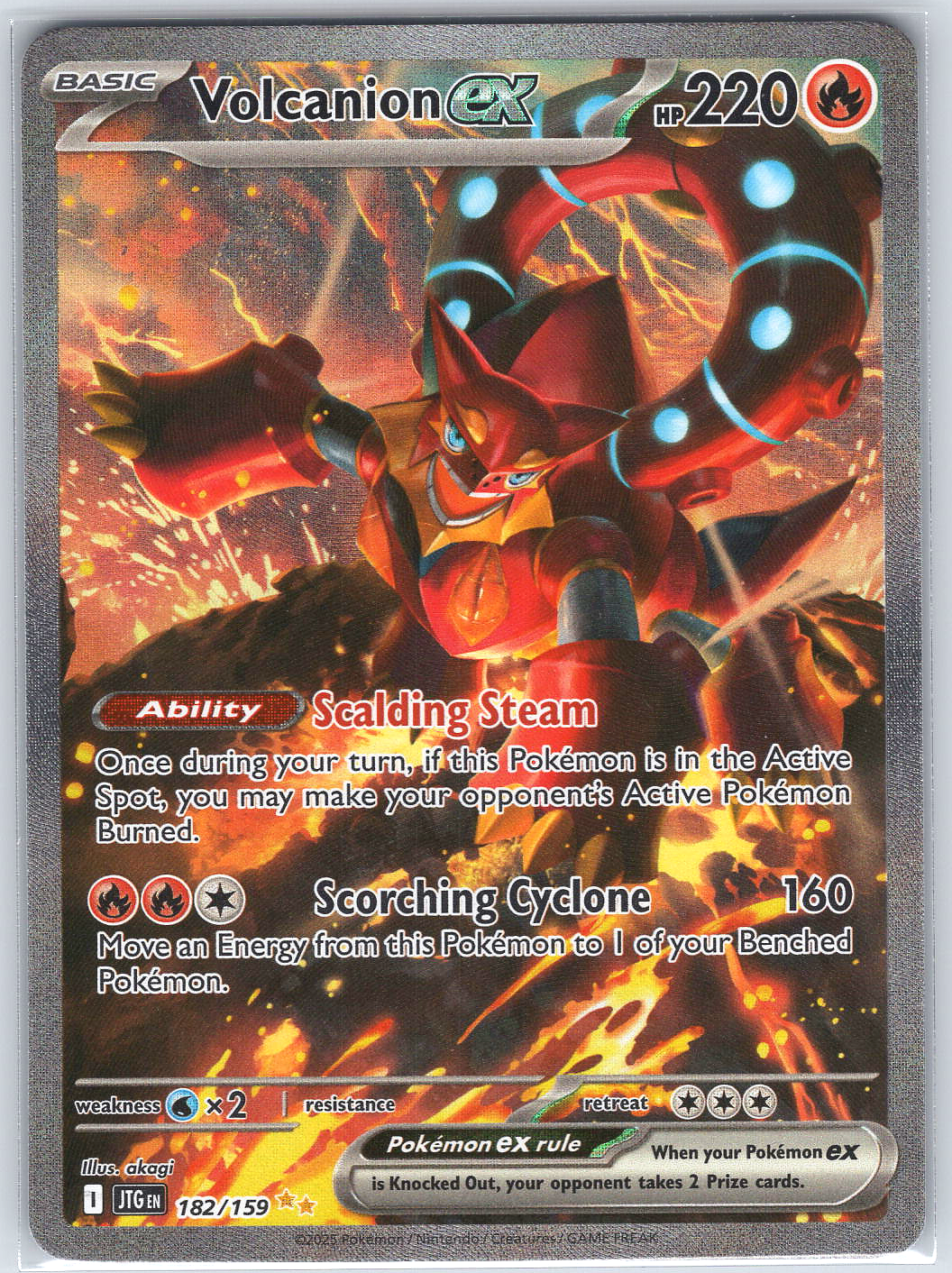 Volcanion ex #182/159