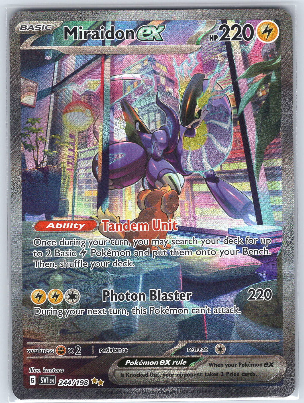 Miraidon ex #244/198