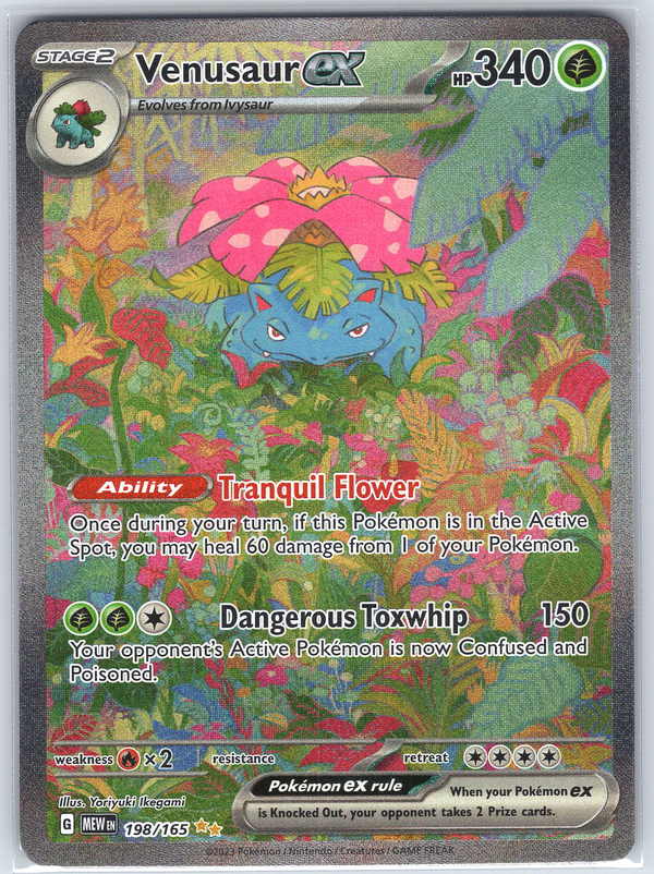Venusaur ex #198/165