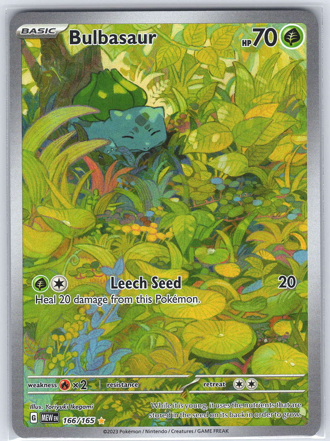 Bulbasaur #166/165