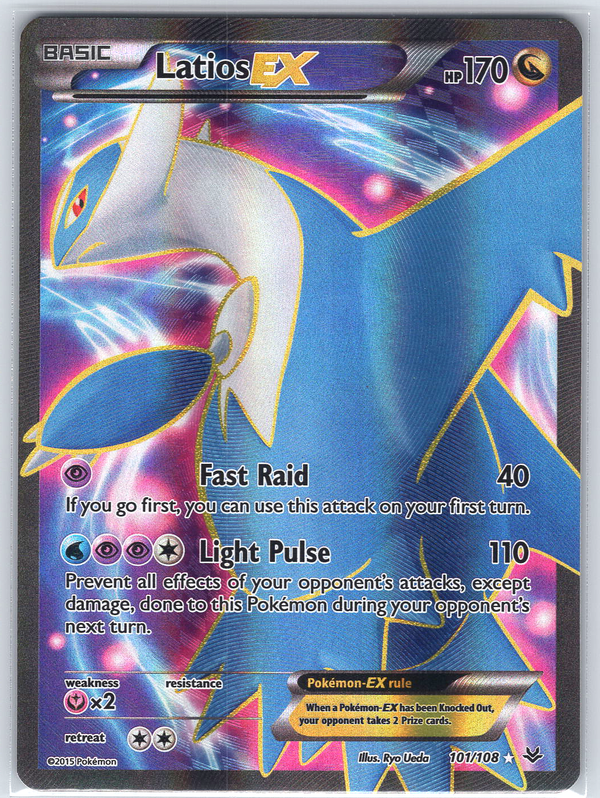 Latios EX (101 Full Art) #101/108