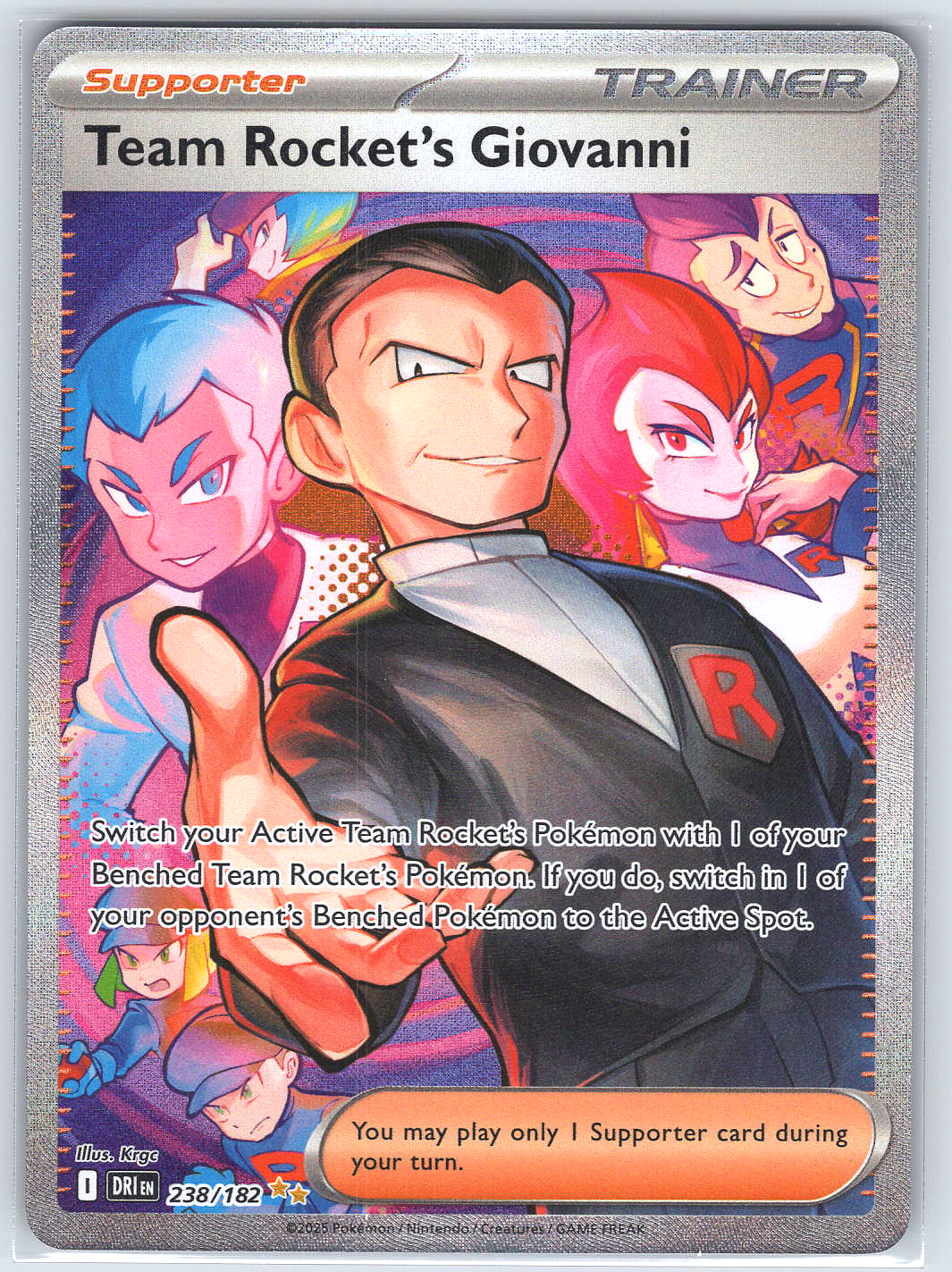 Team Rocket's Giovanni #238/182