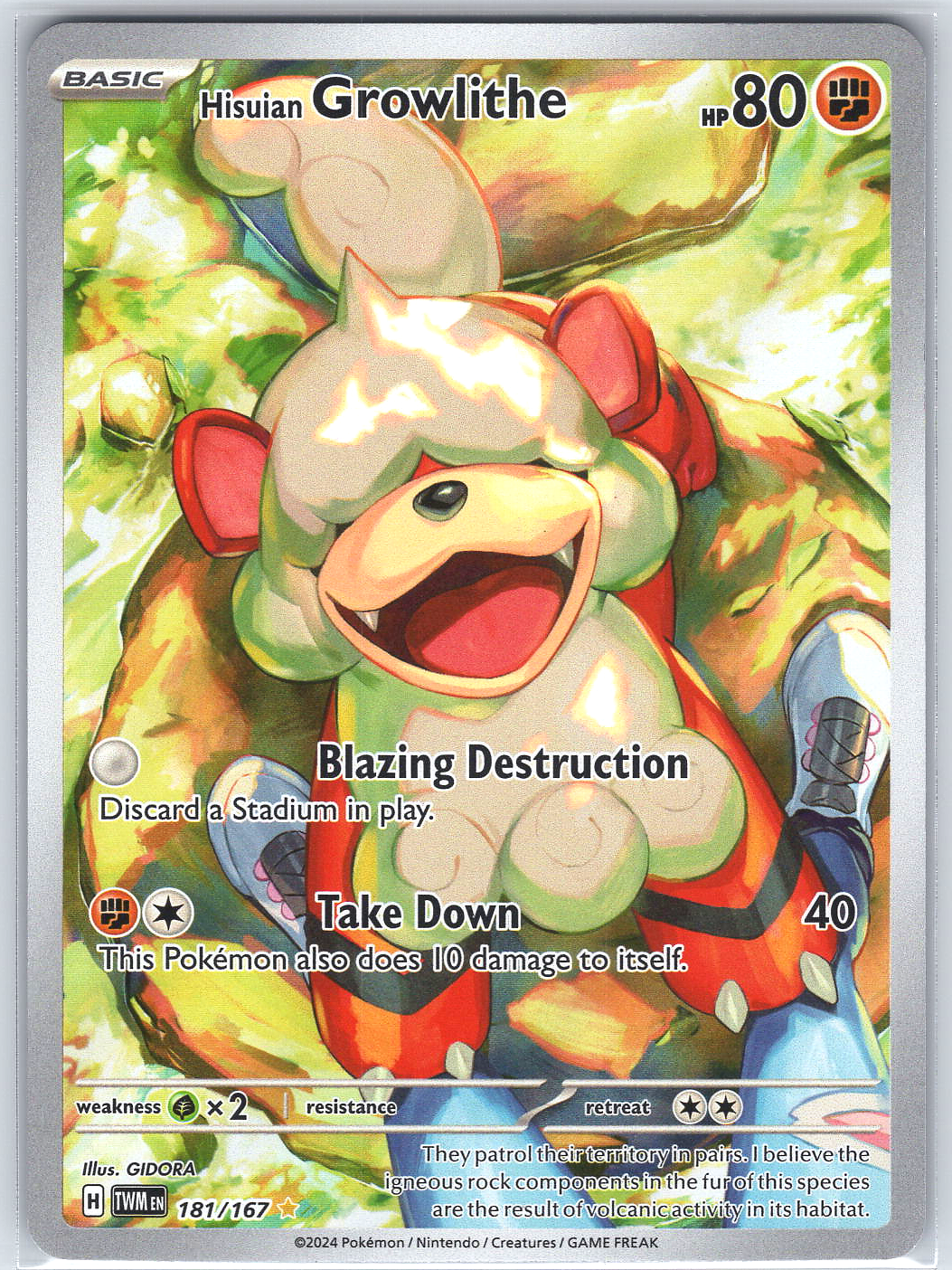 Hisuian Growlithe #181/167