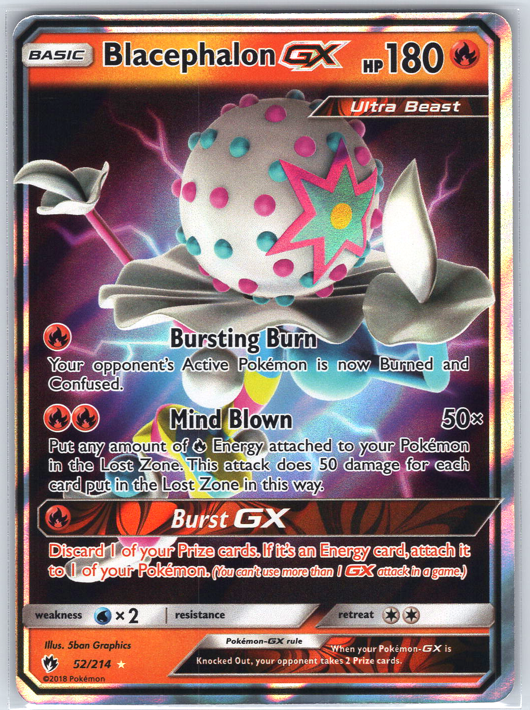 Blacephalon GX #52/214