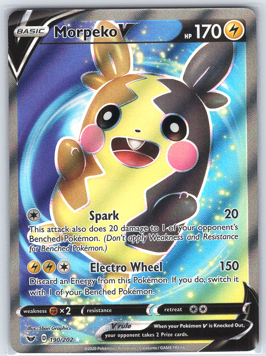 Morpeko V (Full Art) #190/202
