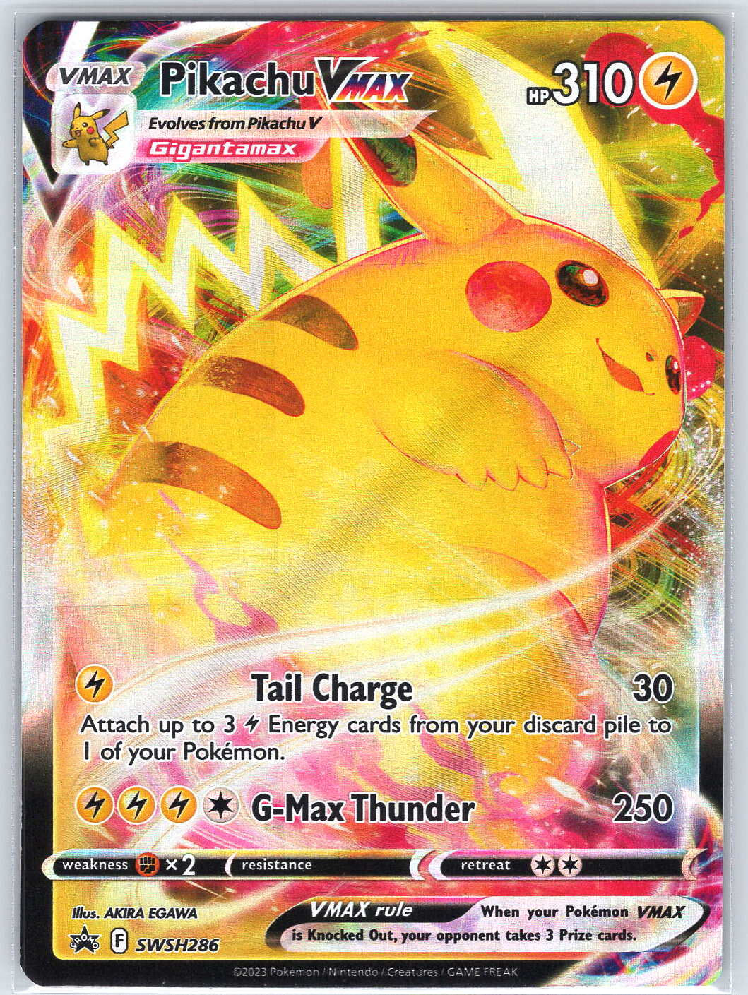 Pikachu VMAX #SWSH286