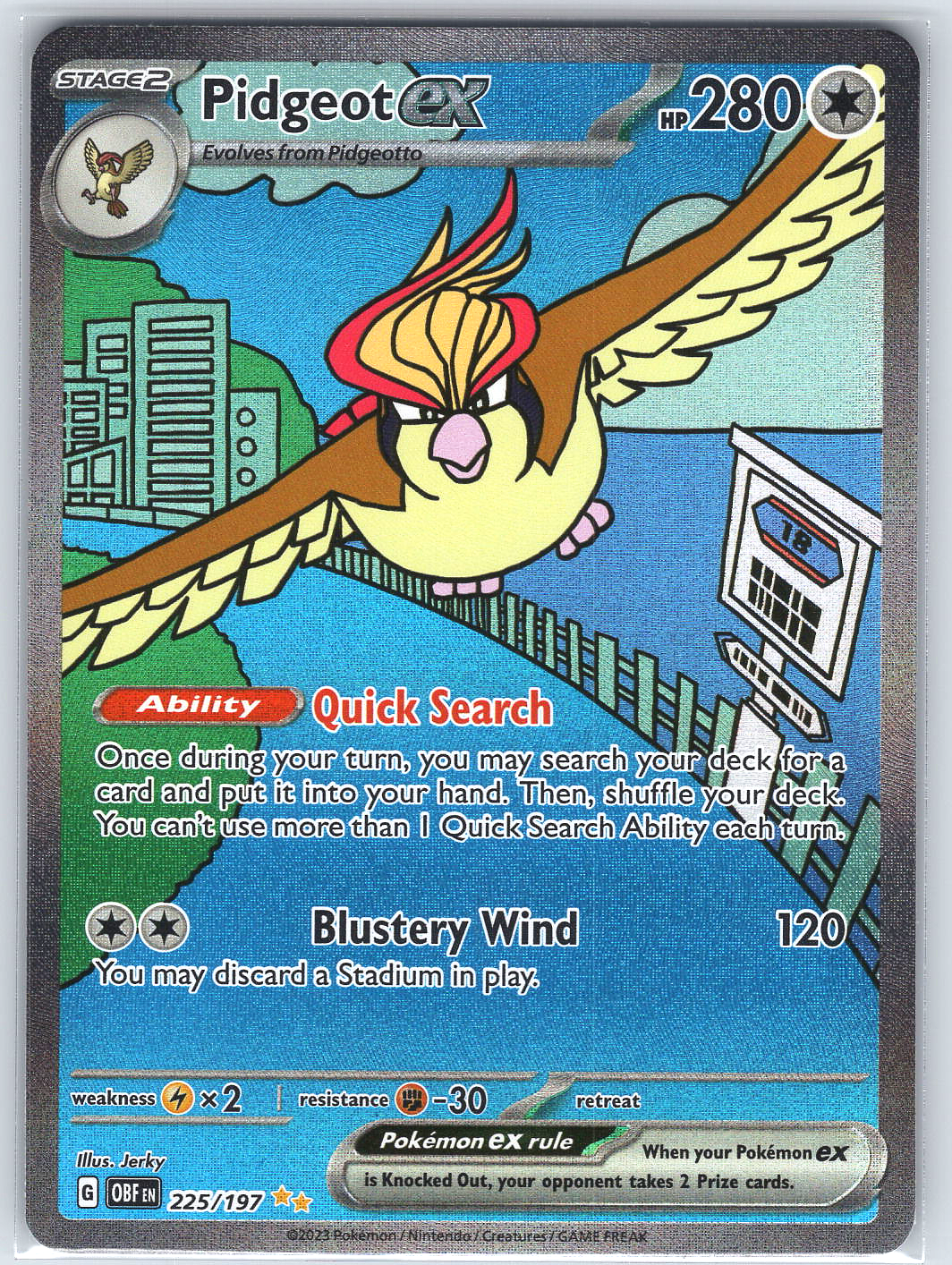 Pidgeot ex #225/197