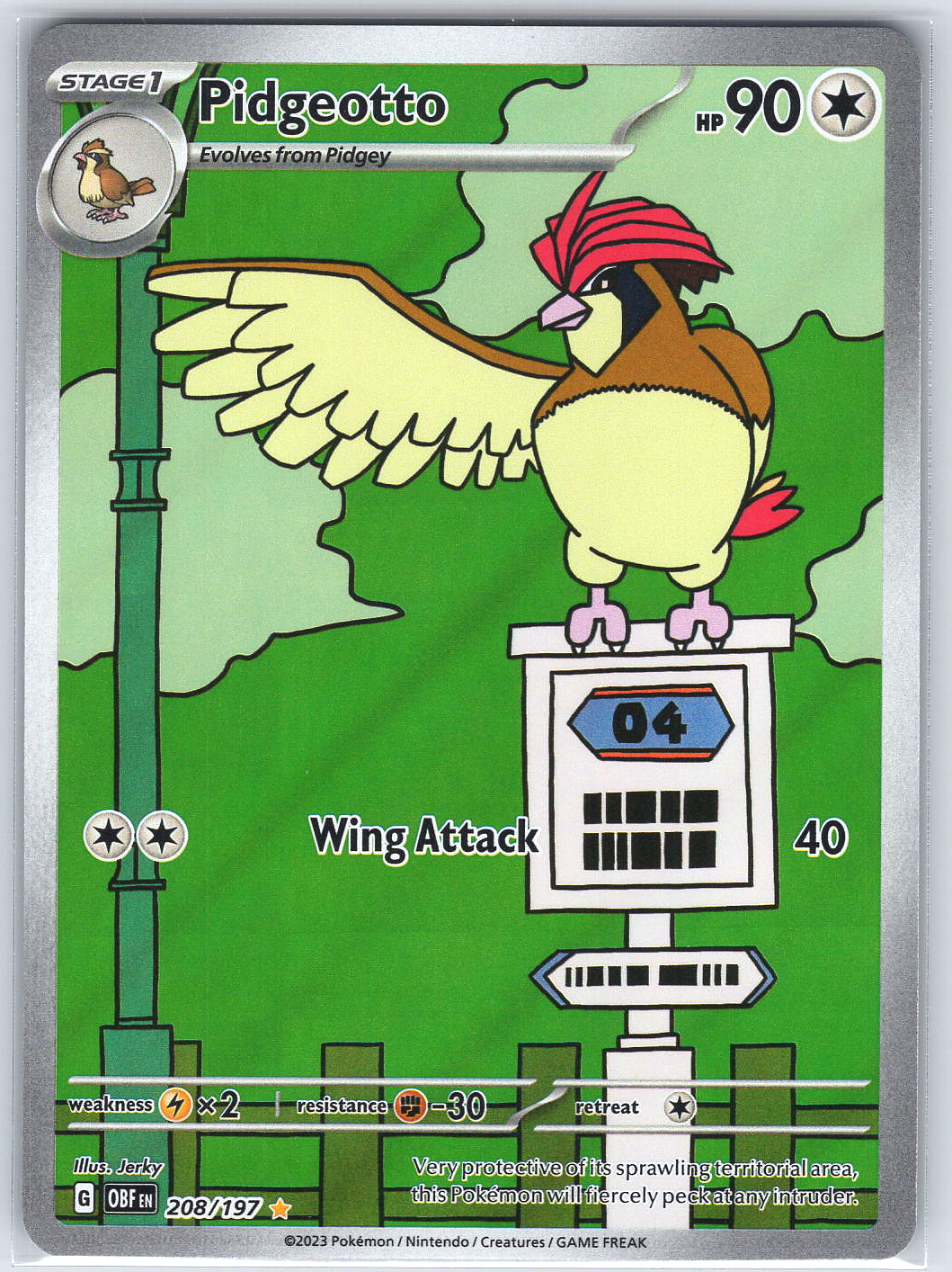 Pidgeotto #208/197
