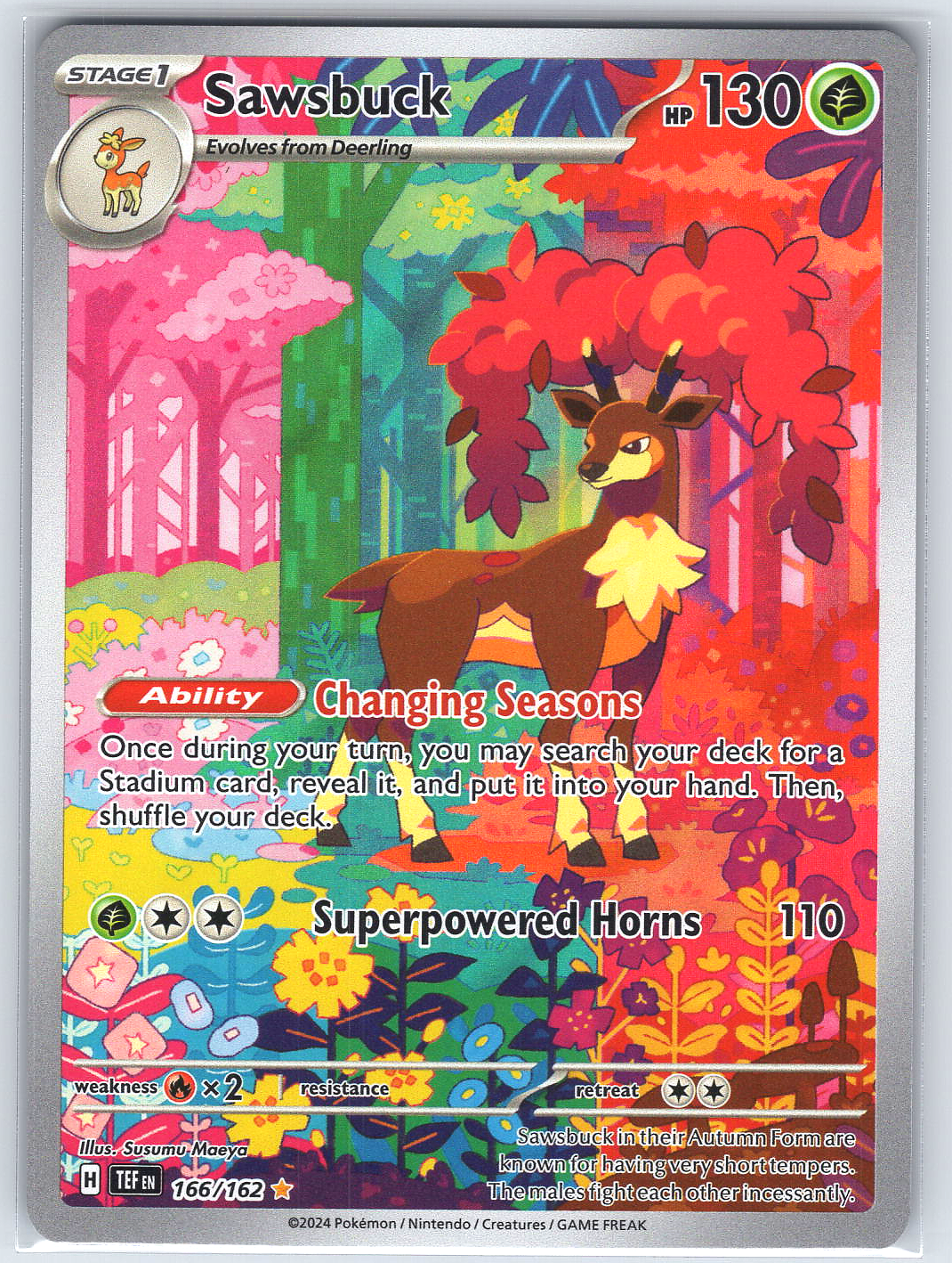 Sawsbuck #166/162