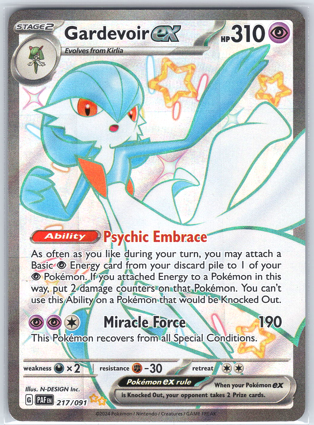 Gardevoir ex #217/091
